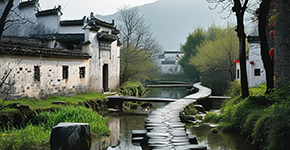 黃山風景區-千島湖中心湖區-水墨宏