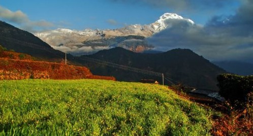 尼泊爾雪山：眾神的白色座椅圖片